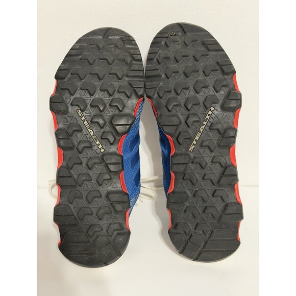 Adidas Terrex Stealth Hiking Shoes Mens 9 Blue Red Sneakers Climacool - Picture 10 of 10